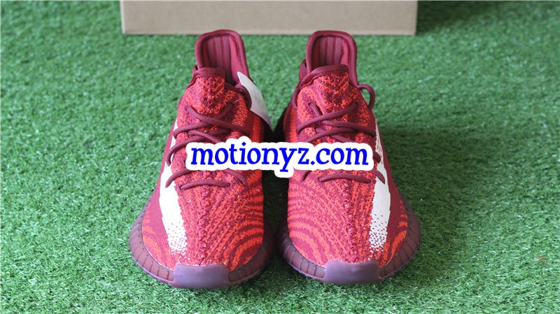 Adidas Yeezy Boost 350 V2 Teach Red Custom